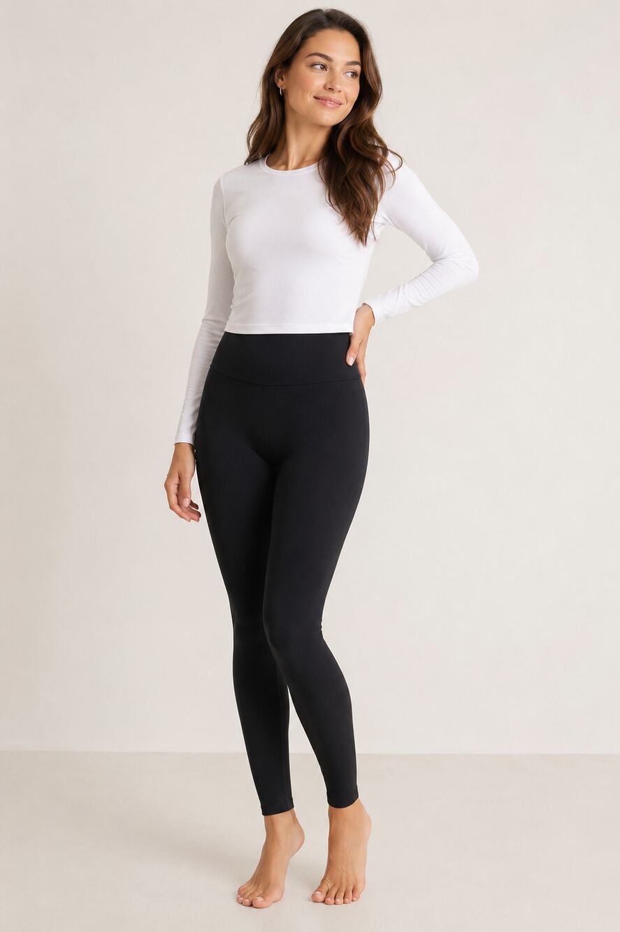 Spanx Women's Black Shaping Leggings Yoga Workout Pants XL NWOT